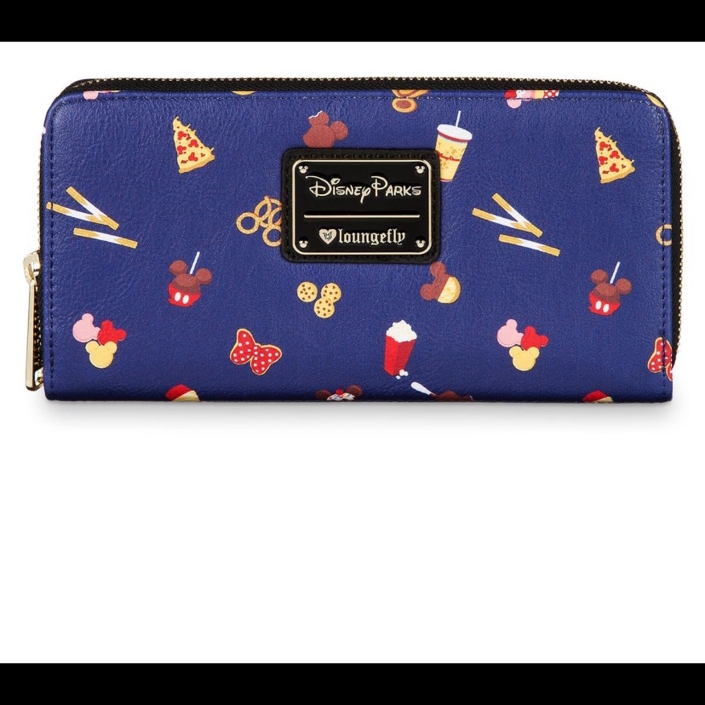 Disney Park Resort Loungefly Food Icon Wallet